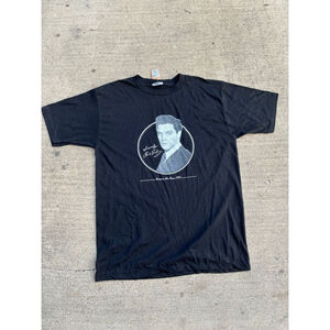 Men's Vintage Elvis T-Shirt XL Black